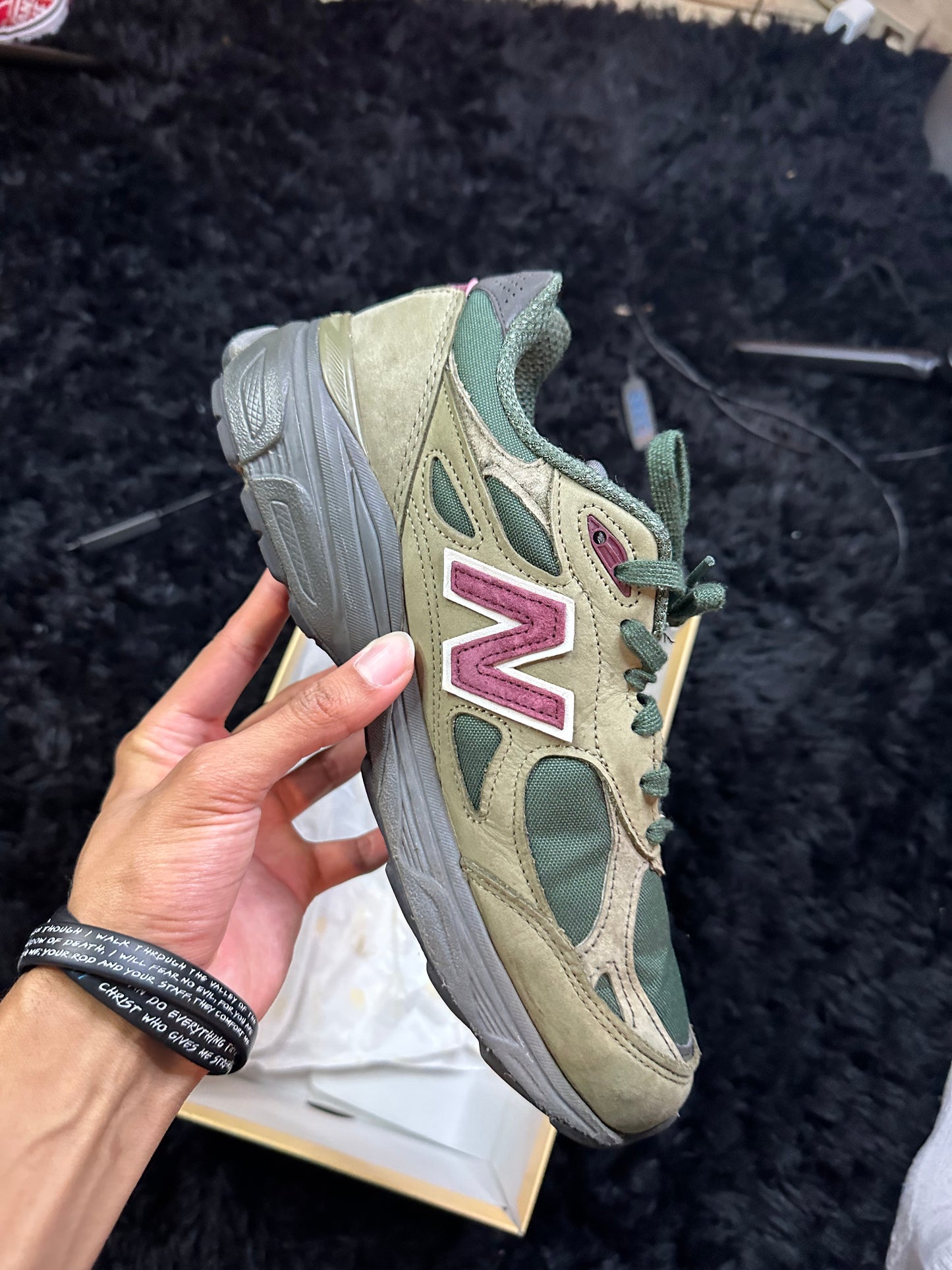 Forest Green New Balance 990 (8.5)