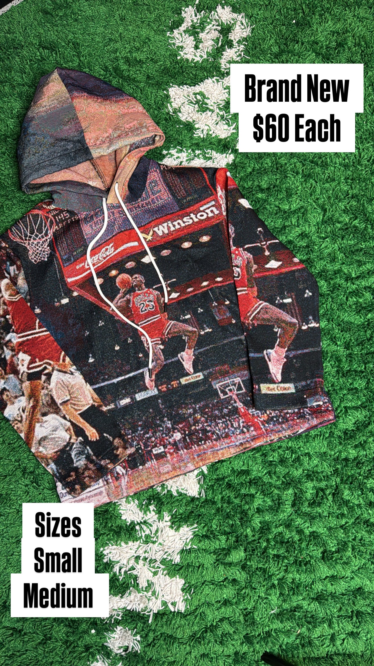 Jordan/Kobe Tapestry Hoodie (Brand New)