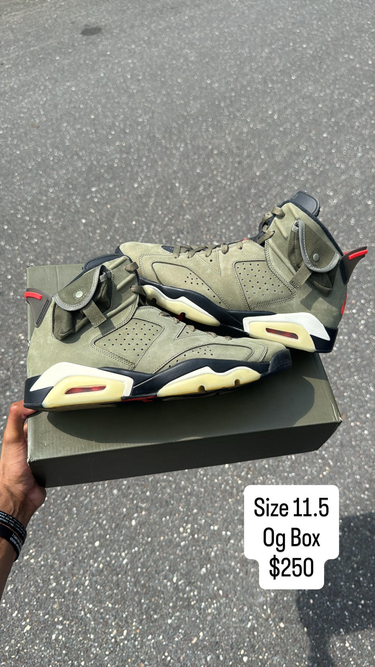 Travis Olive 6 (11.5)