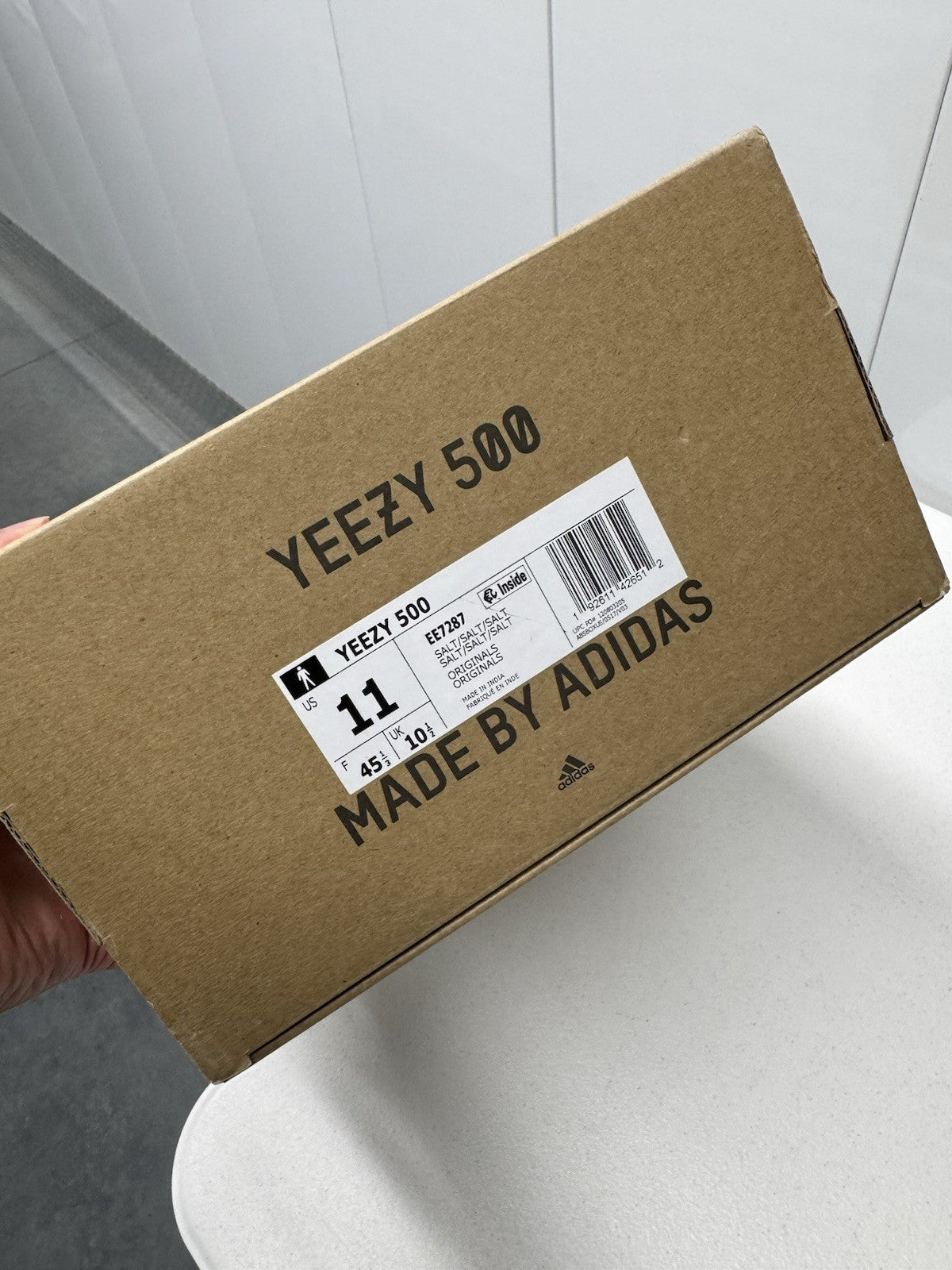 adidas Yeezy 500 Men's Size 11 Salt Grey Sneakers