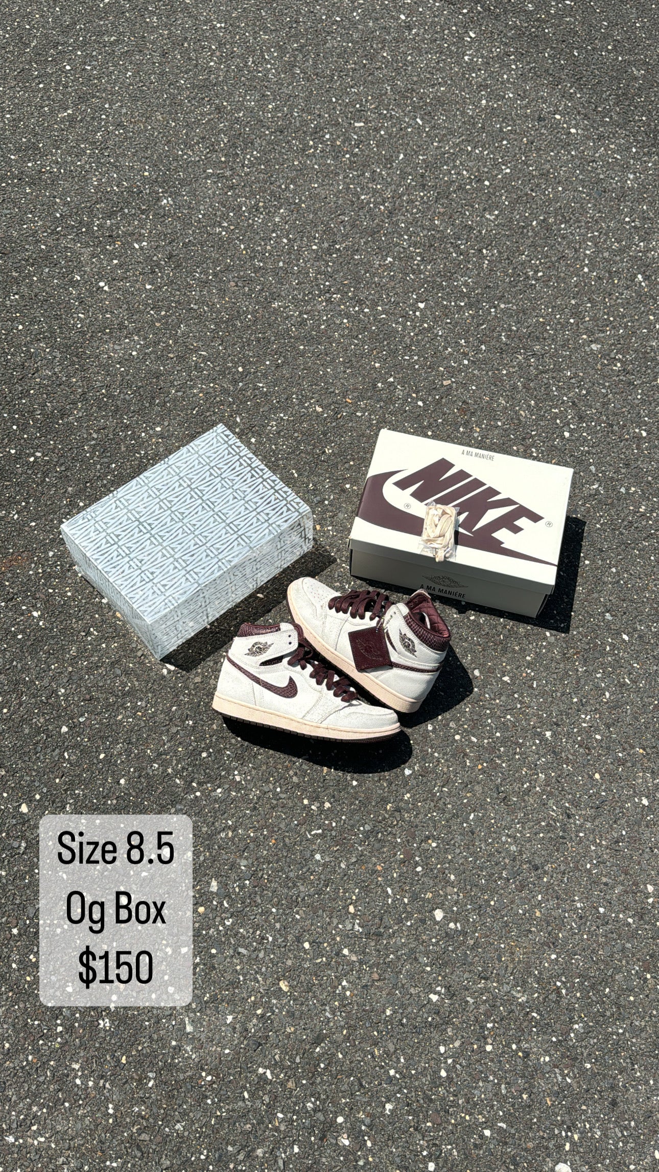 Jordan 1 A Ma Minere (8.5)