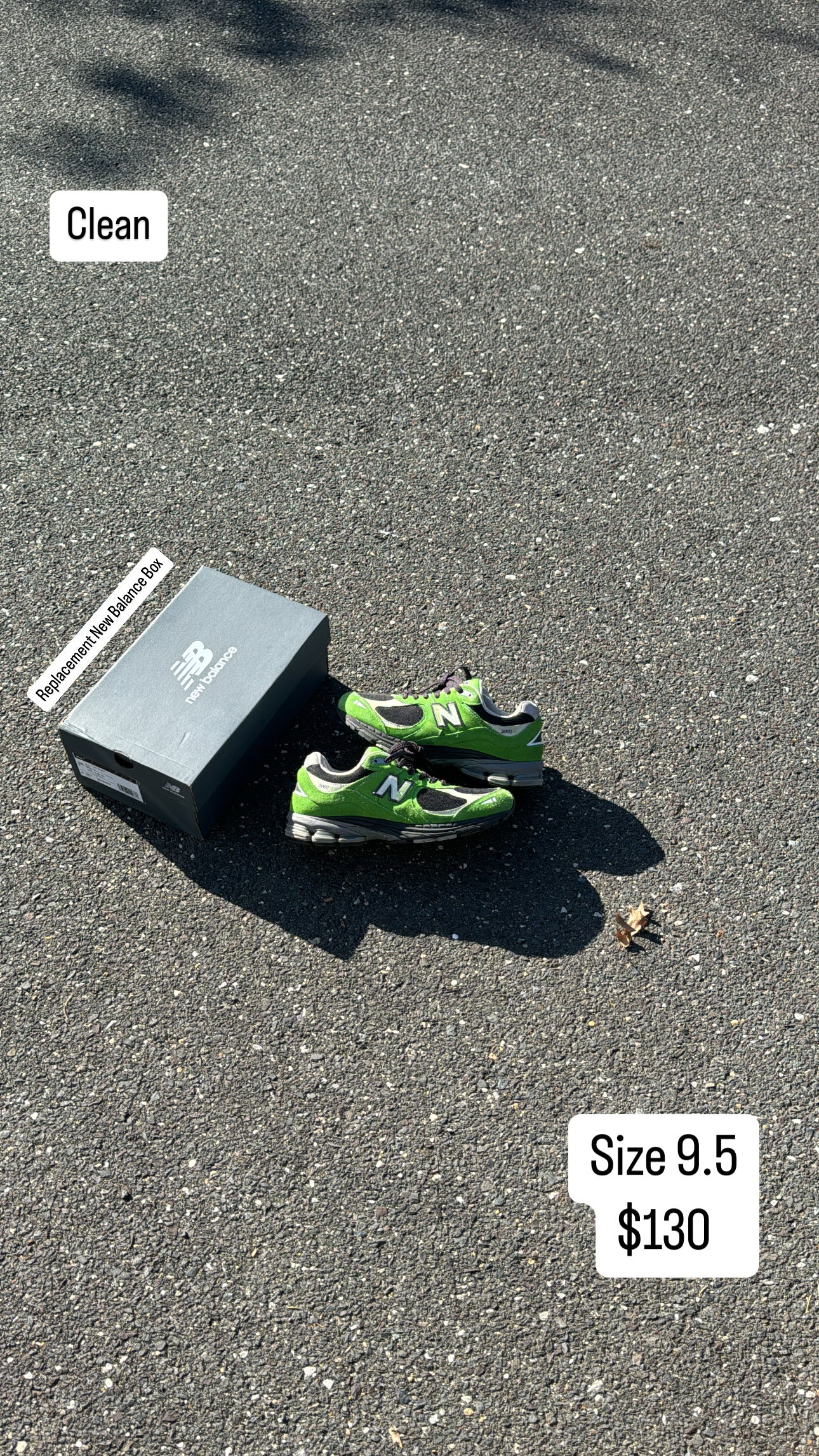 Green New Balance (9.5)