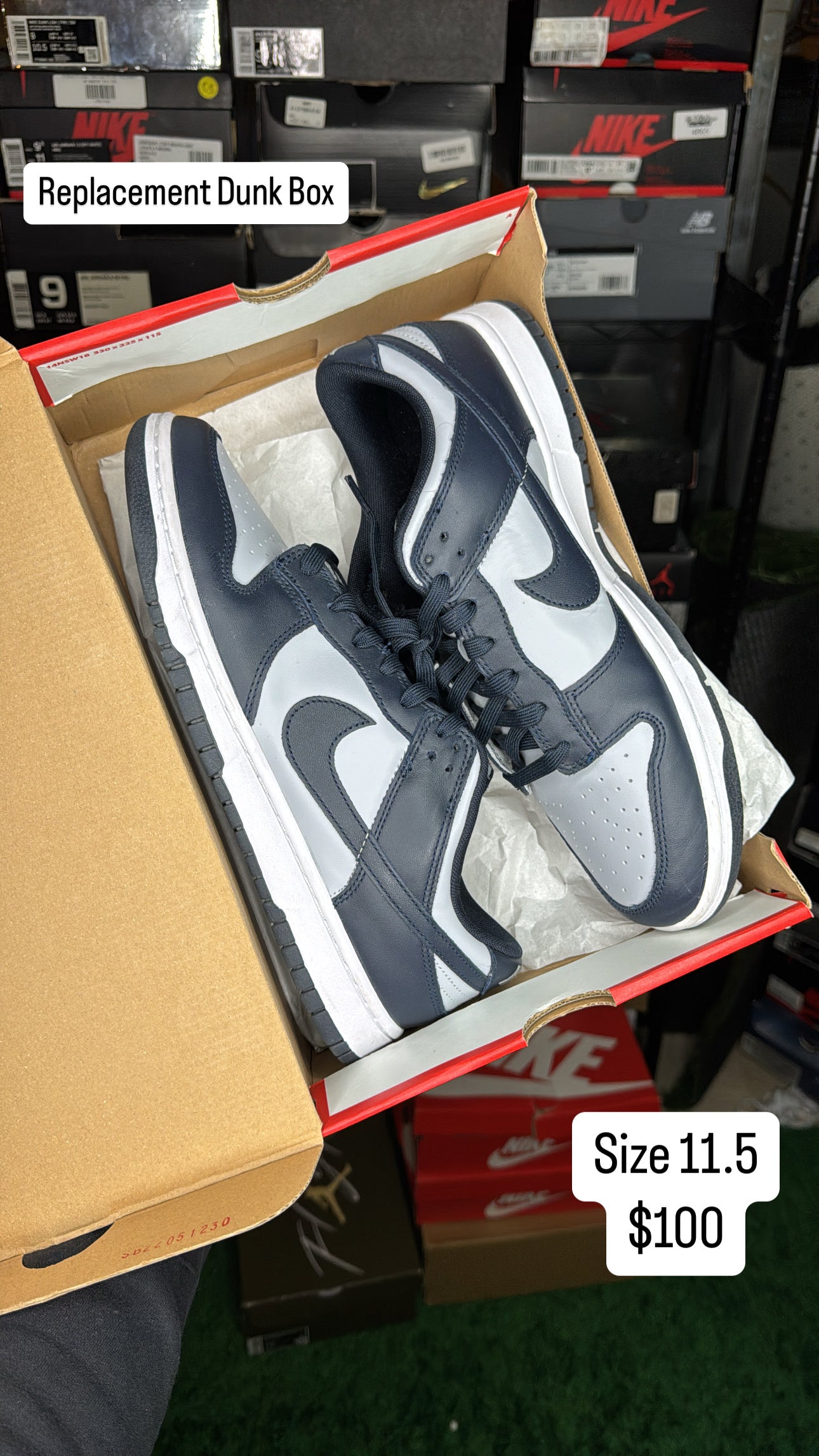 Georgetown Dunk (11.5)