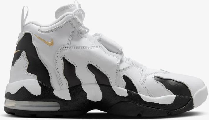 Nike Air DT Max '96 Colorado Away White/Black/Vegas Gold Straps SIZE 10