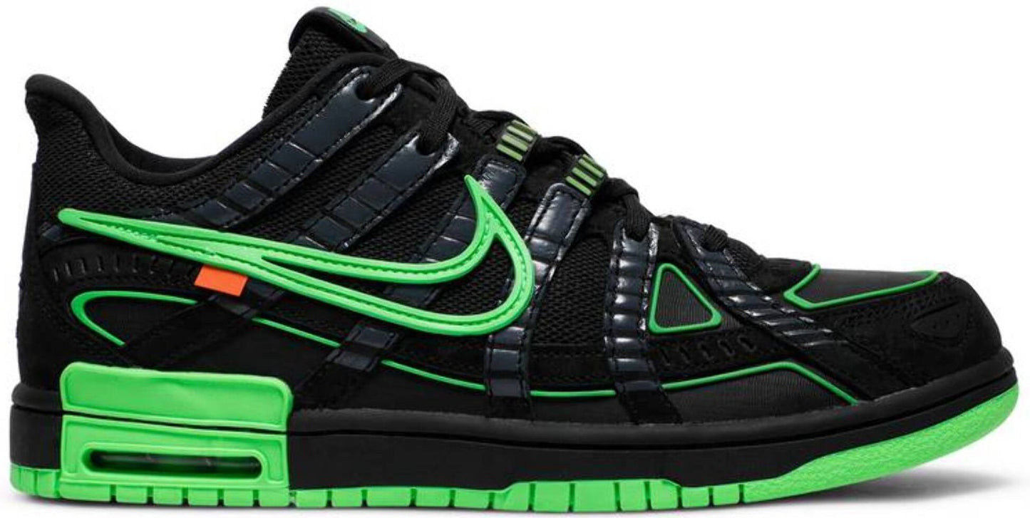 Size 9 - Nike Air Rubber Dunk x Off-White Low Green Strike