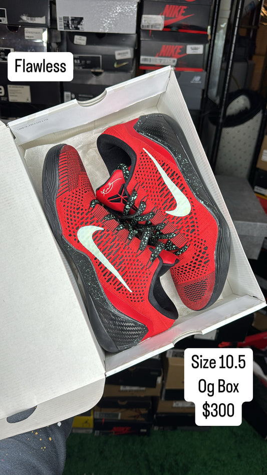 University Red Kobe 9 (10.5)