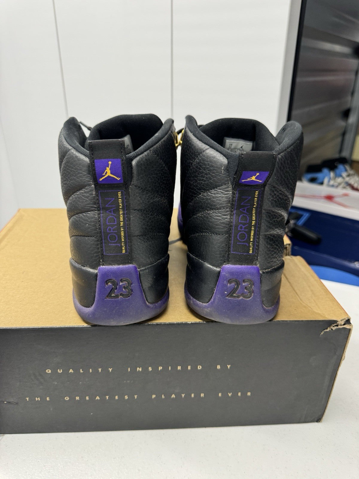 Air Jordan 12 Retro Court Purple Men's Sneakers Size 11