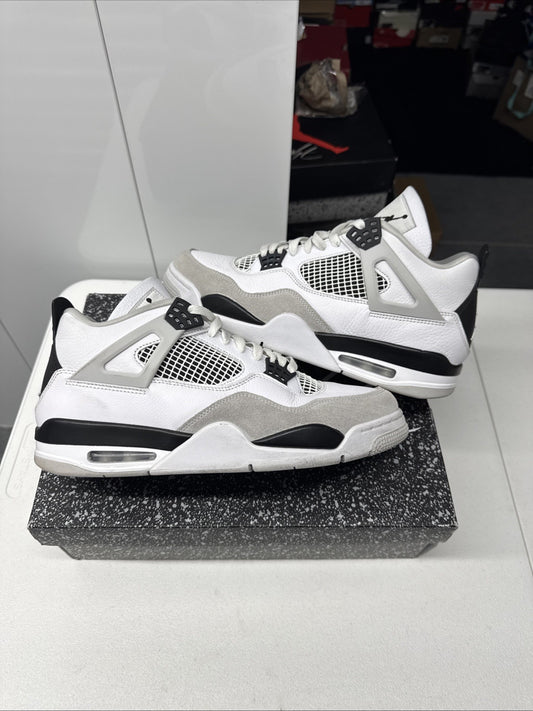 Size 12 - Jordan 4 Retro Mid Military Black