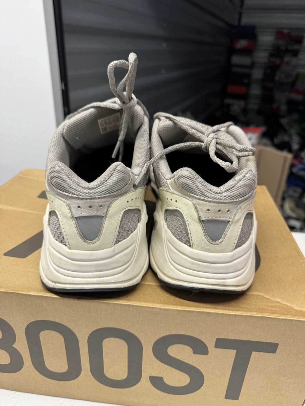 adidas Yeezy Boost 700 V2 Static Gray Men's Sneakers Size 12.5