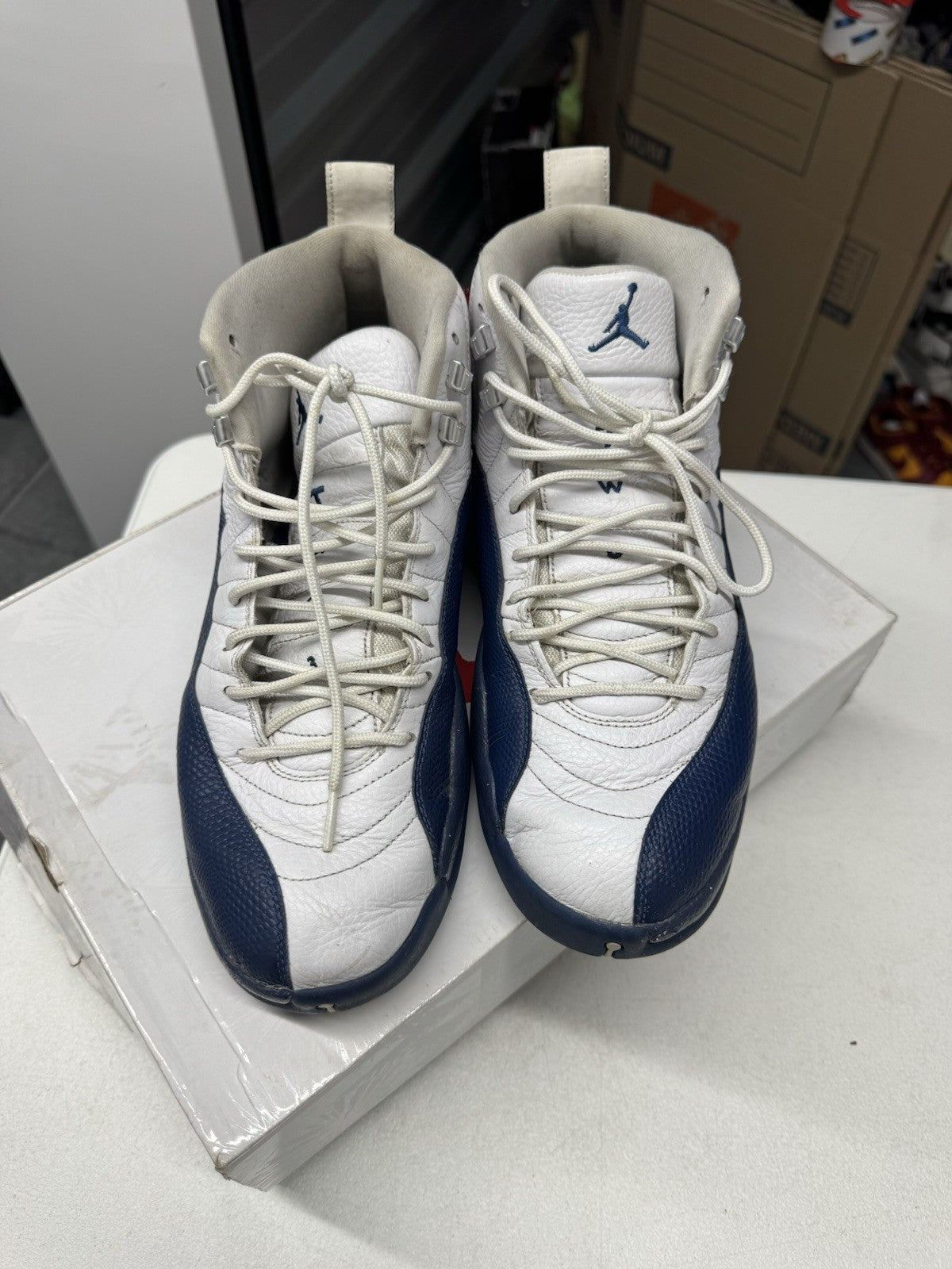 Jordan Air Jordan 12 Retro French Blue 2025 White/Blue Men's Size 12 CT8013-114