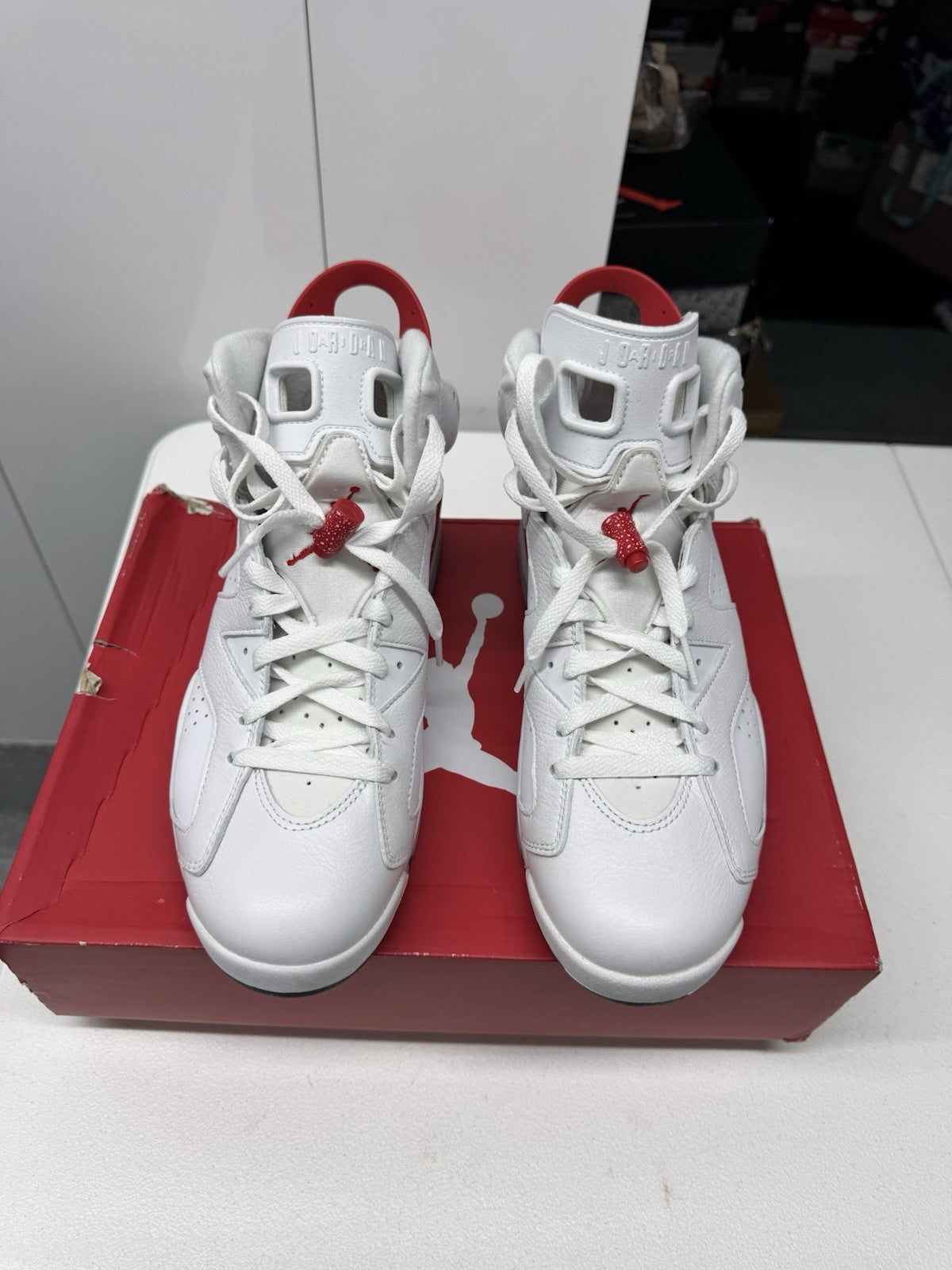 Nike Air Jordan 6 Retro Red/Oreo White Size 10 CT8529-162 (2022)