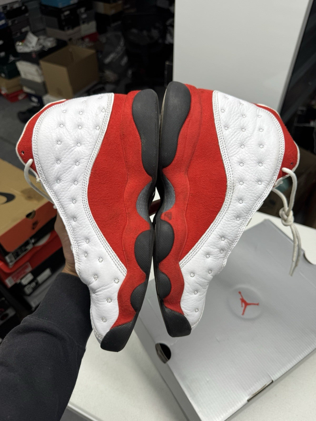 Jordan Air Jordan 13 Retro Chicago White/Black/True Red Mid Top SIZE 9