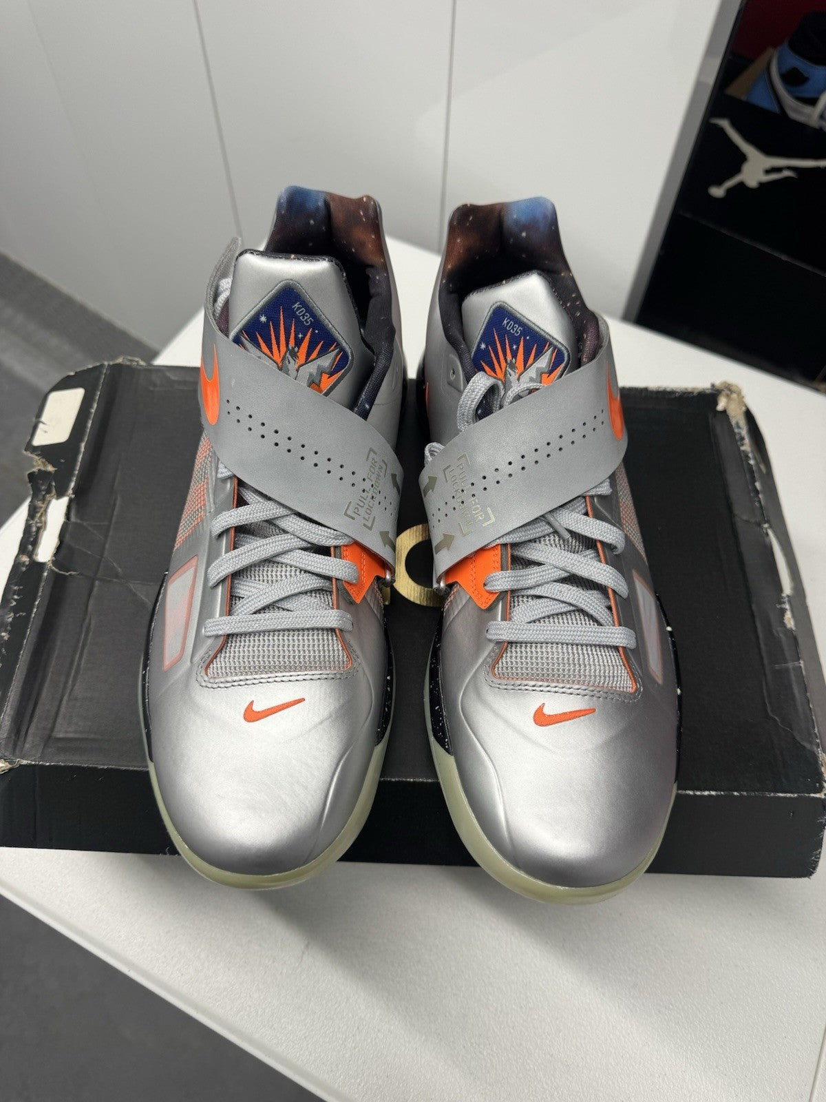 Nike Men's Zoom KD 4 Galaxy 2024 Basketball Sneakers Size 13