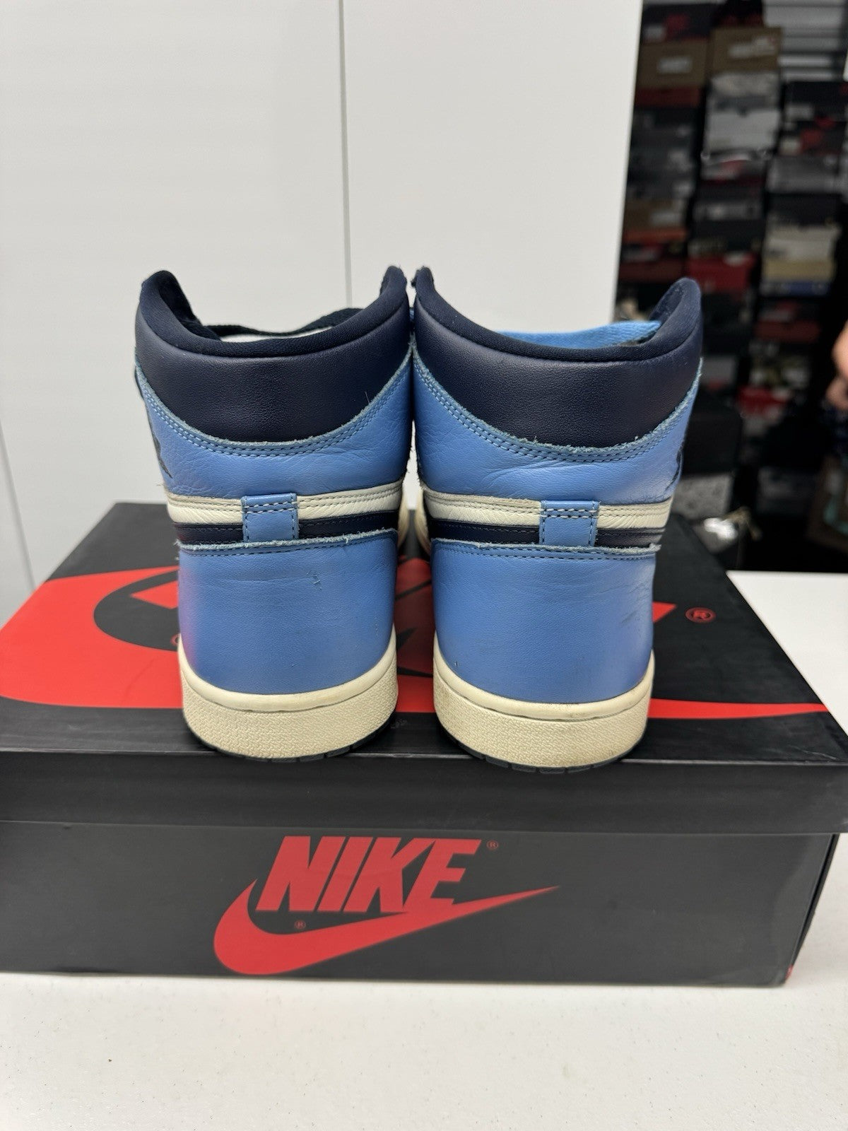 Nike Air Jordan 1 Low Obsidian UNC Men's Sneakers Size 10 CZ0790-400