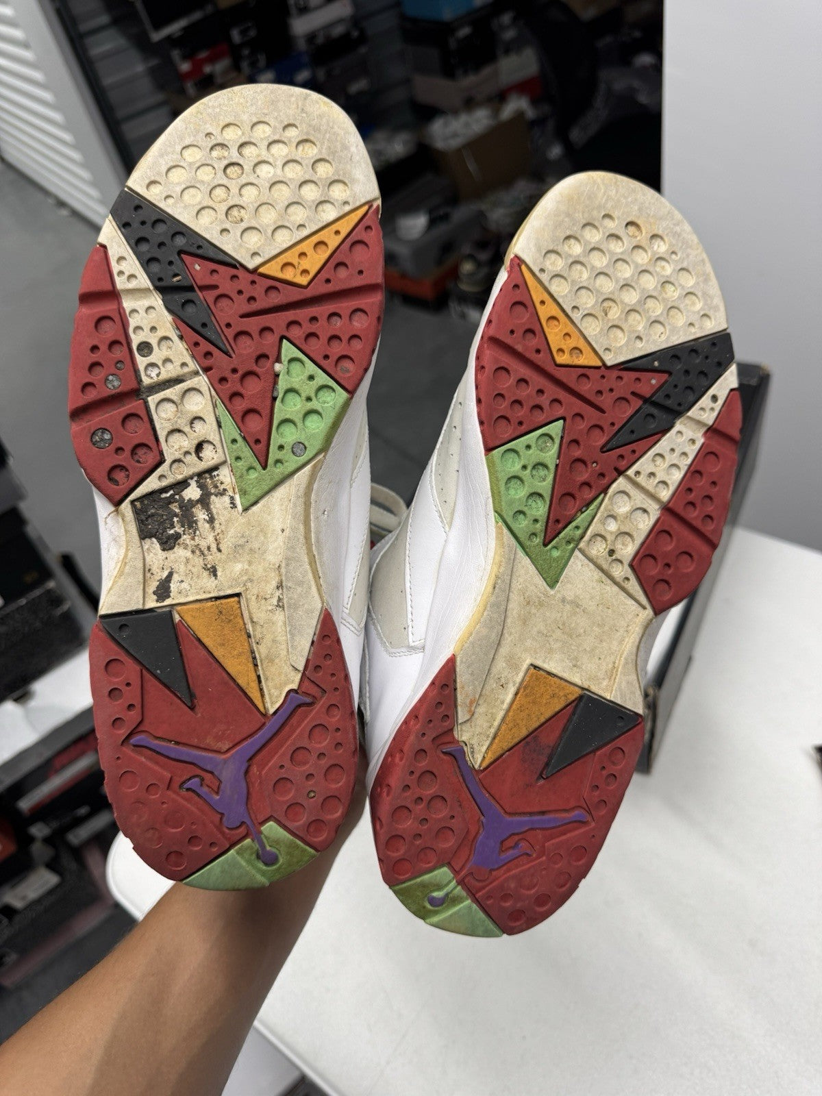 Air Jordan 7 Retro Countdown Pack Size 10  'Hare' Graphic
