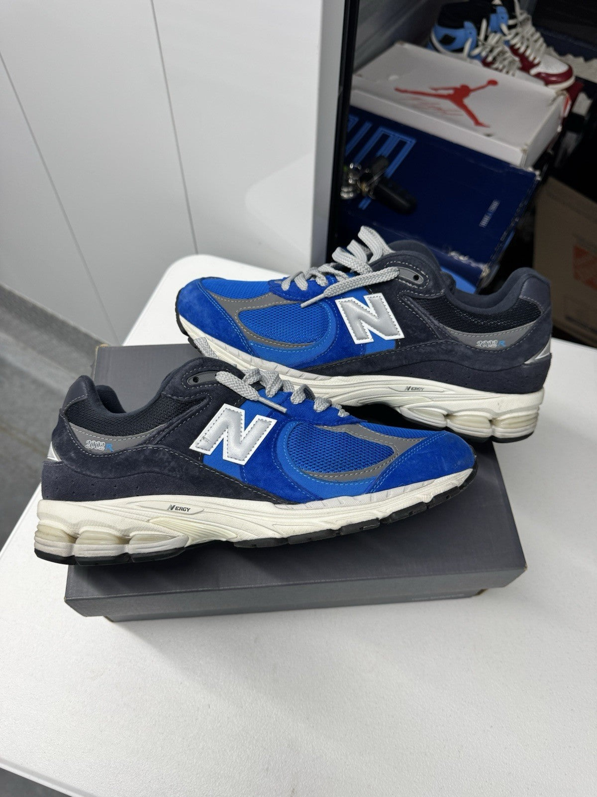 New Balance 2002R Men's Running Shoes Blue/Grey, Size 11
