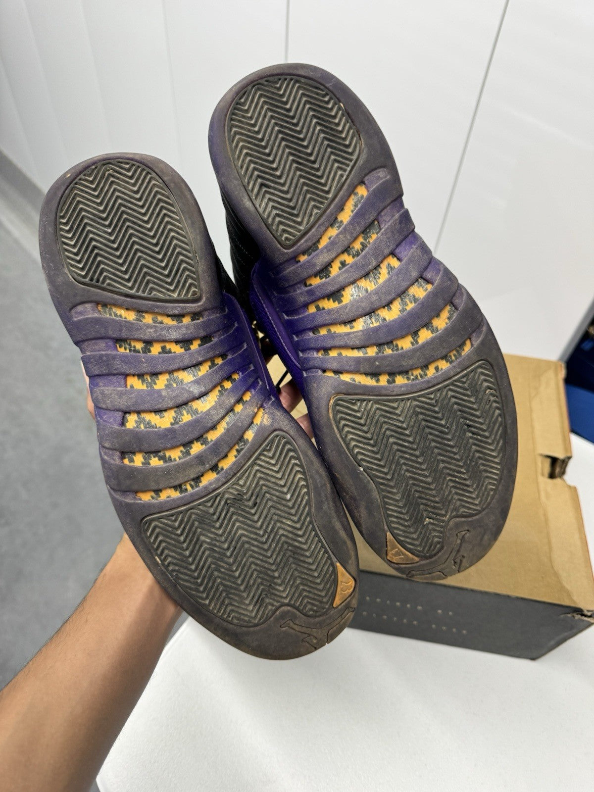 Air Jordan 12 Retro Court Purple Men's Sneakers Size 11