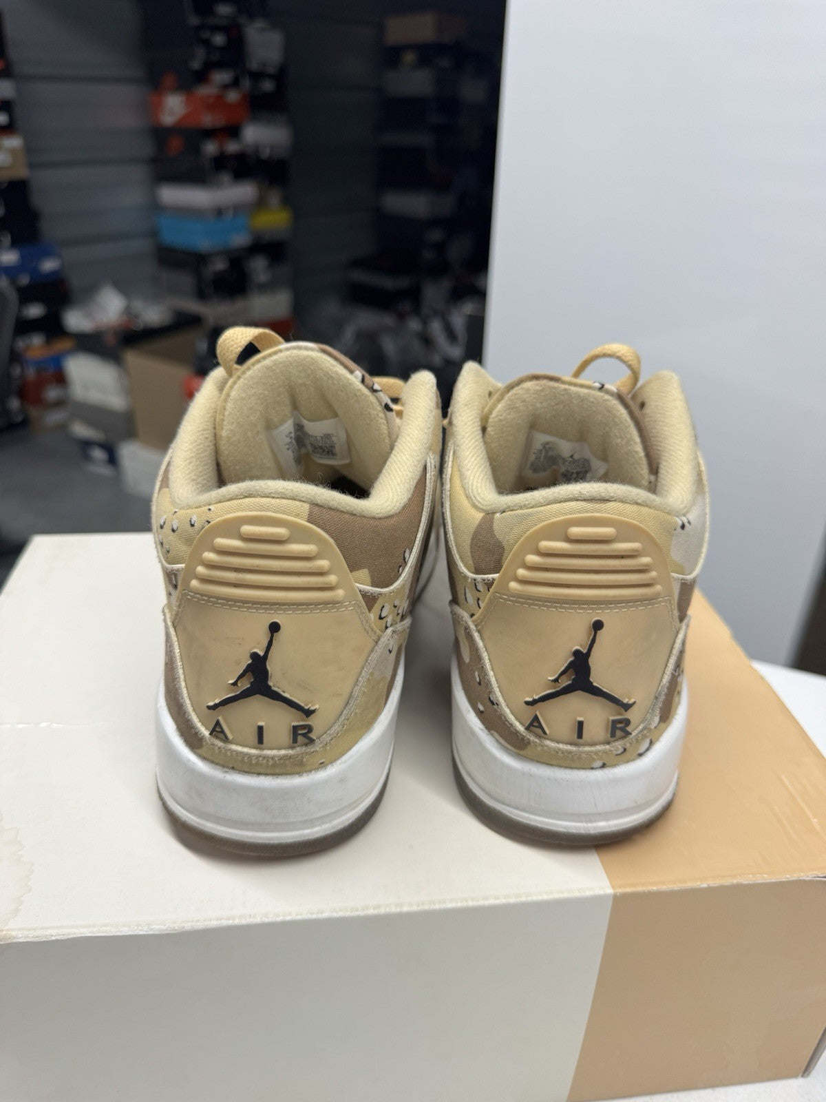 Jordan WNBA x Air Jordan 3 Retro Desert Camo Beige Brown SIZE 9.5M