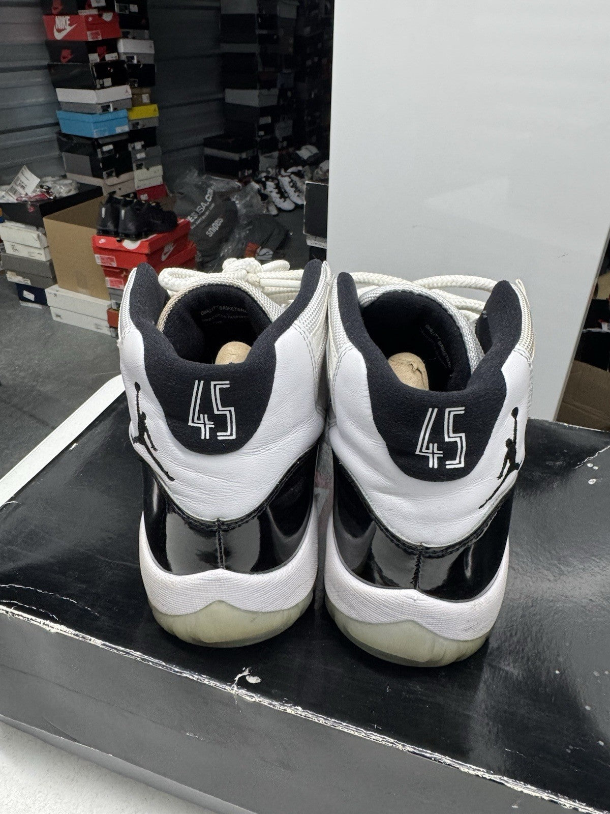 Jordan Air Jordan 11 Retro High Concord 2018 Men's Sneakers SIZE 9