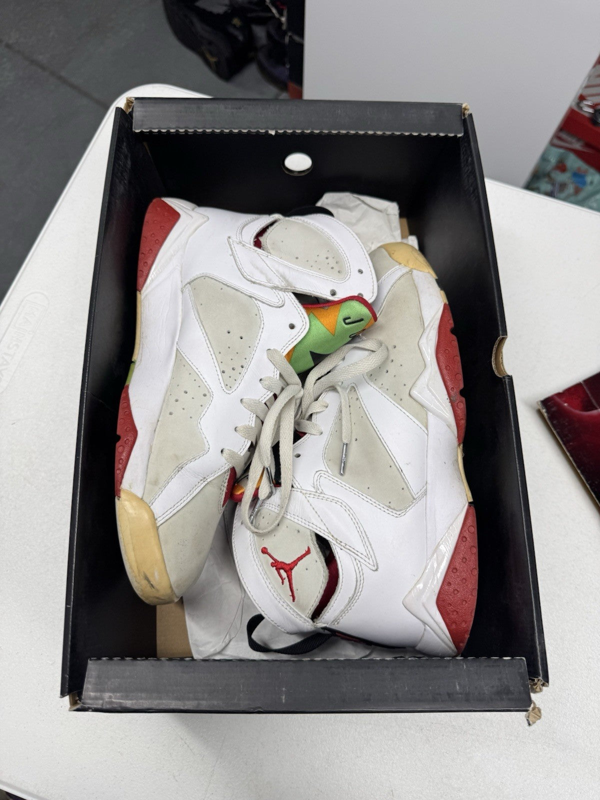 Air Jordan 7 Retro Countdown Pack Size 10  'Hare' Graphic