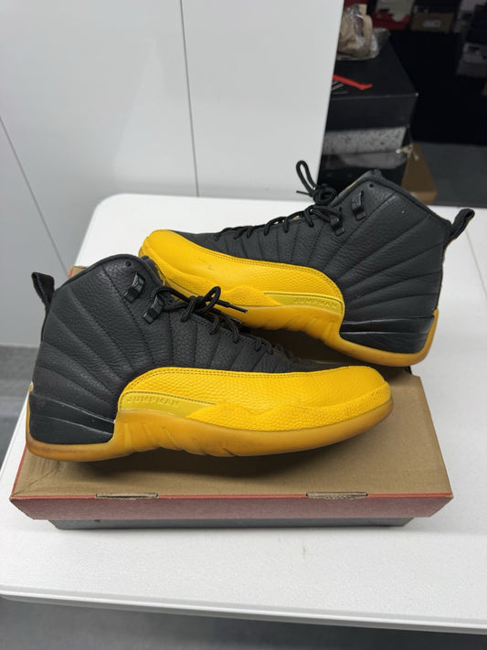 Air Jordan 12 Retro Men's Size 9 University Gold Sneakers 130690-070