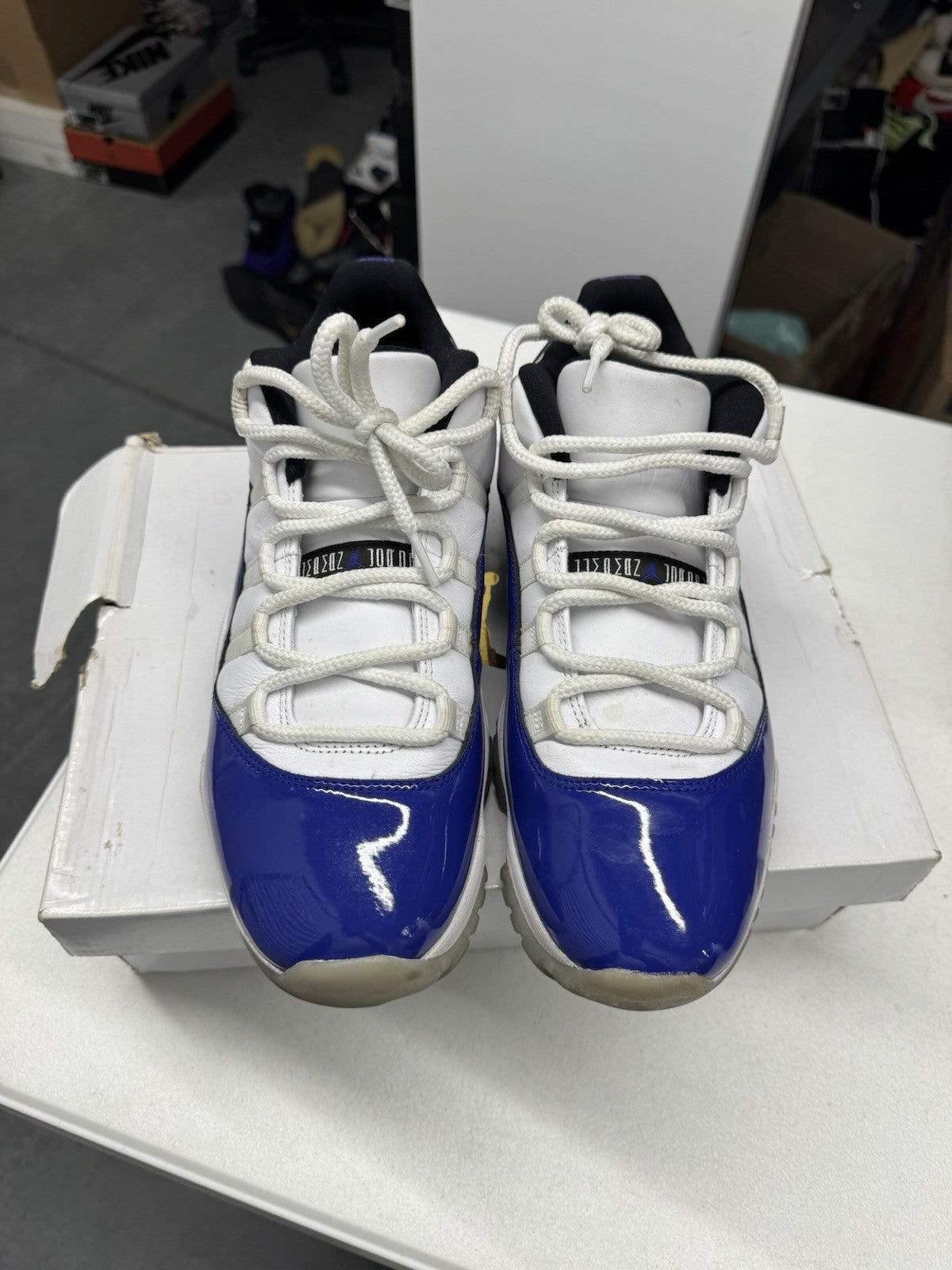 Jordan Air Jordan 11 Retro Low Concord Sketch Patent Leather 2020 SIZE 11.5W/10M