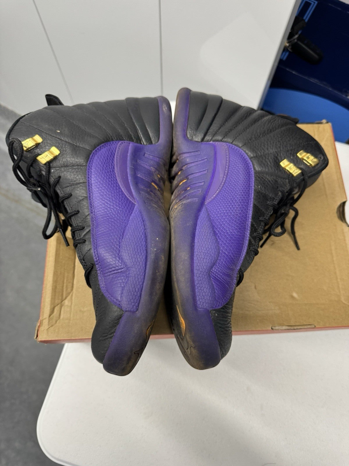 Air Jordan 12 Retro Court Purple Men's Sneakers Size 11