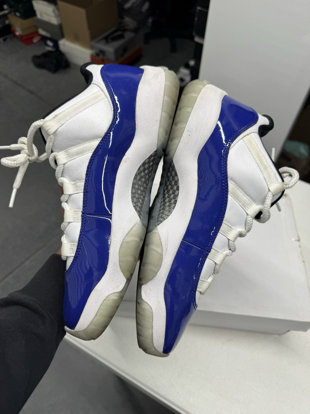 Jordan Air Jordan 11 Retro Low Concord Sketch Patent Leather 2020 SIZE 11.5W/10M