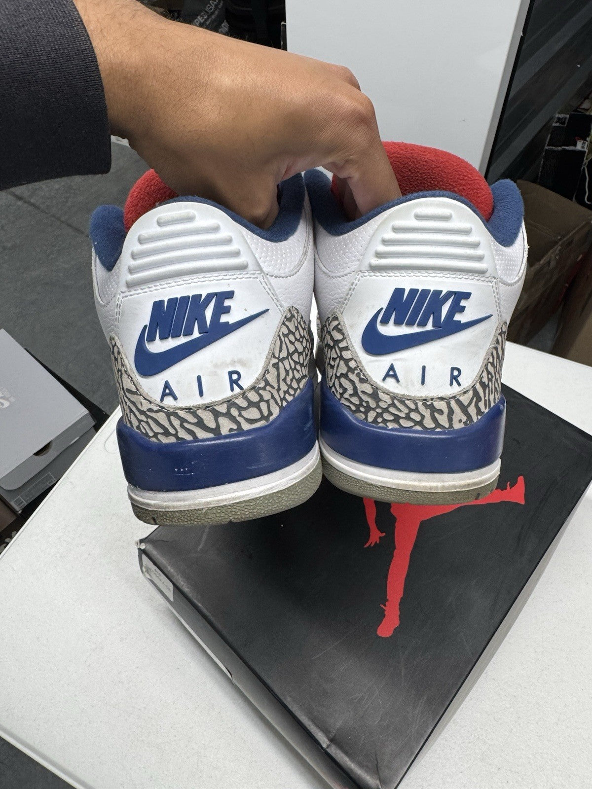 Jordan Air Jordan 3 Retro OG True Blue Mid Top 2016 SIZE 9.5