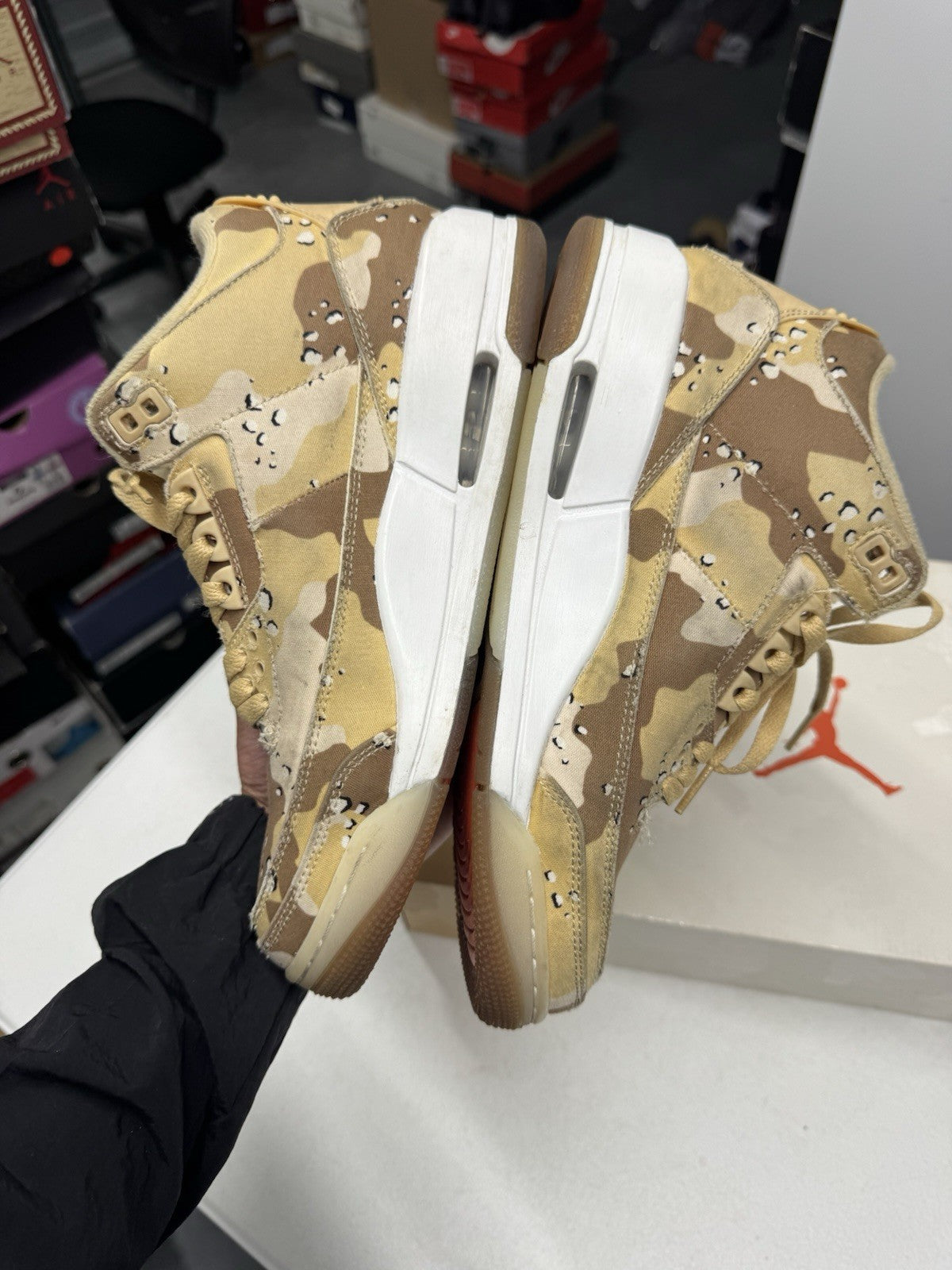 Jordan WNBA x Air Jordan 3 Retro Desert Camo Beige Brown SIZE 9.5M