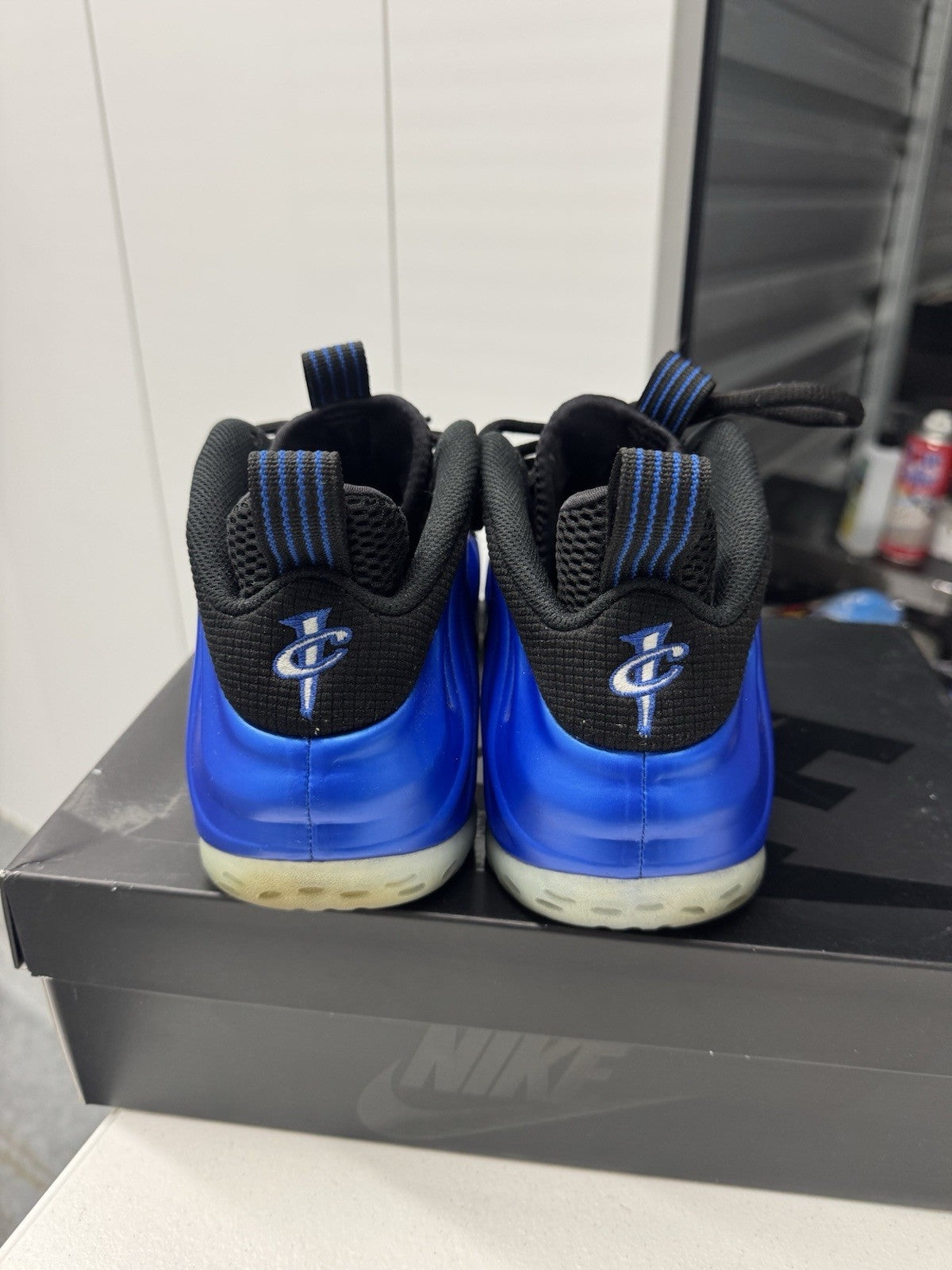 Nike Air Foamposite One Royal Blue Black FQ8181-511 Men's Athletic Sneaker