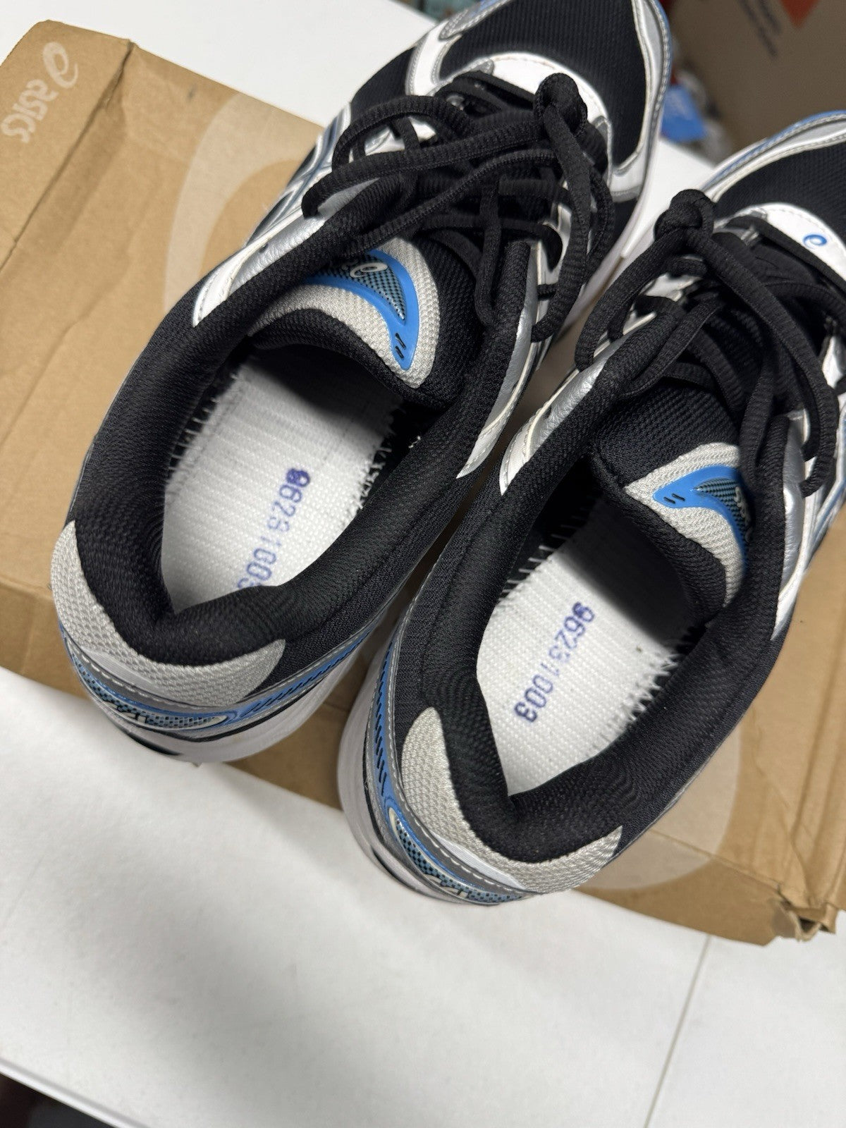 ASICS GT-2160 Black/Pure Silver Men's Sneakers Size 12 1203A320-004