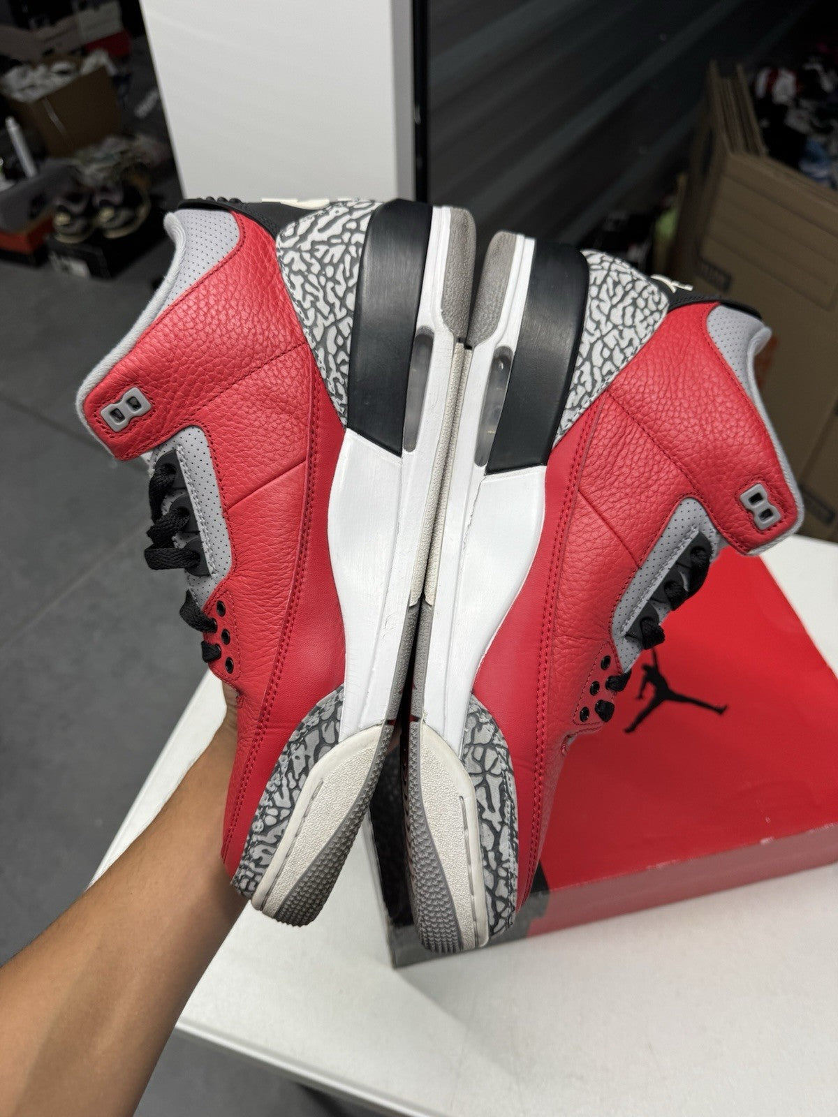 Jordan Air Jordan 3 Retro SE Unite Fire Red Sneakers Size 12 CK5692-600