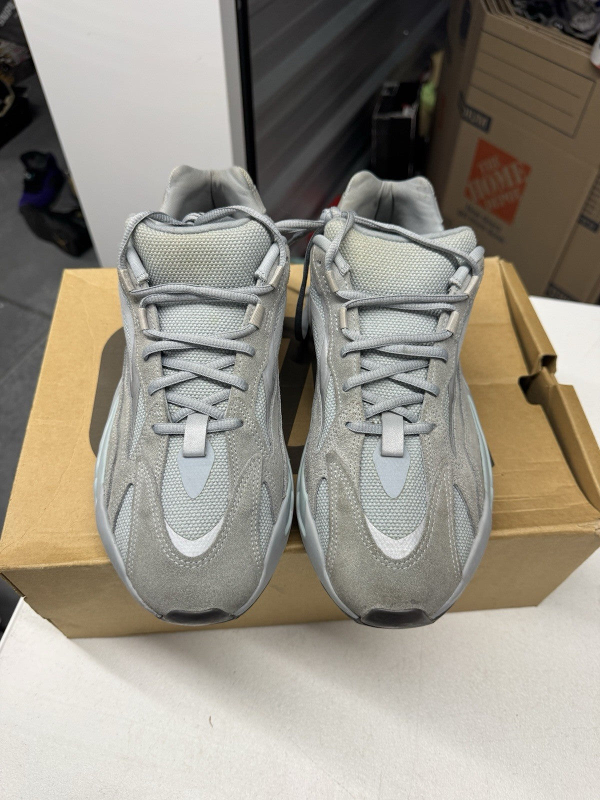 adidas Yeezy Boost 700 V2 Hospital Blue Men's Sneakers Size 12.5 FV8424