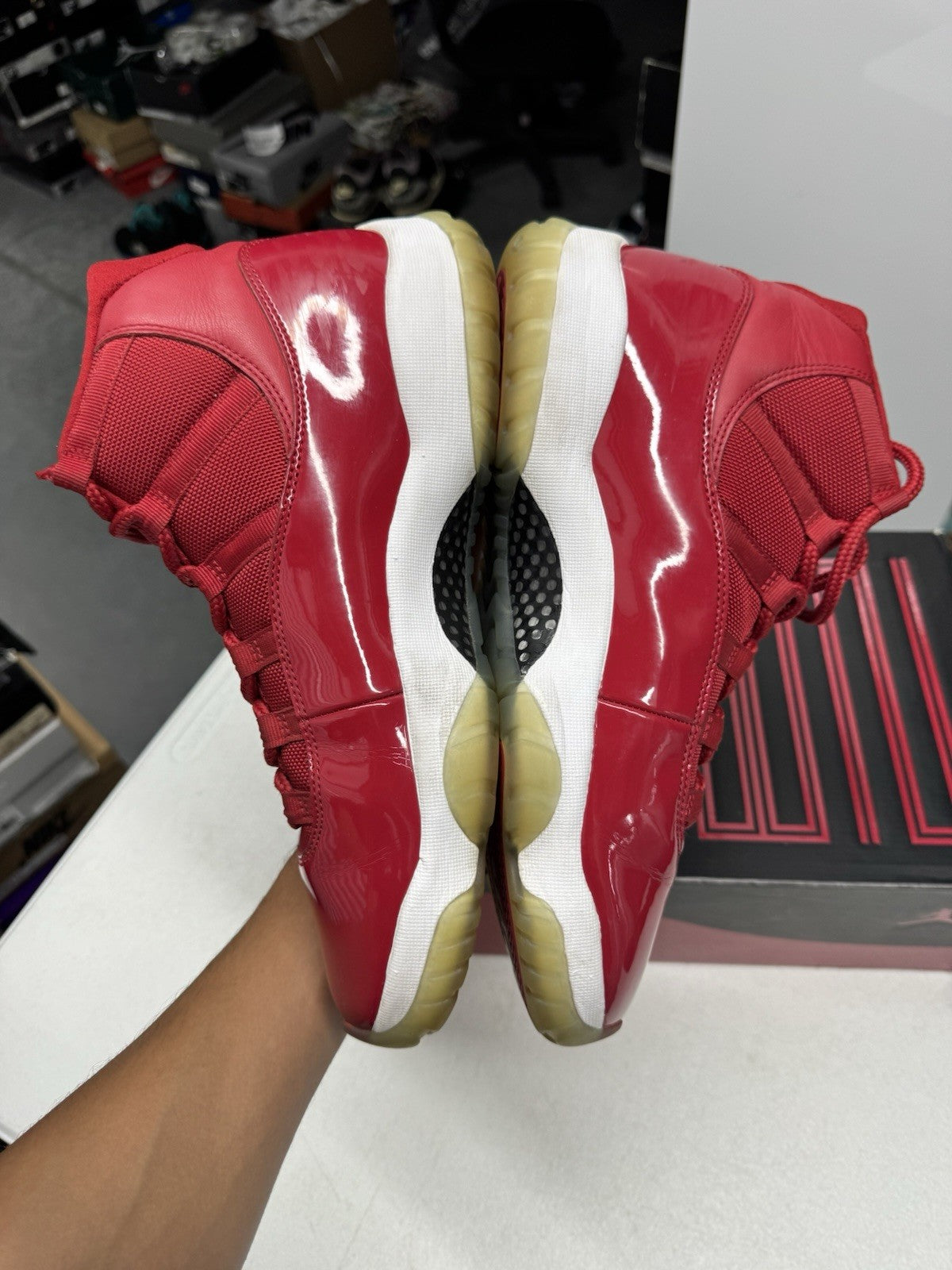 Jordan Air Jordan 11 Retro High Win Like '96 Gym Red/Black/White SIZE 11