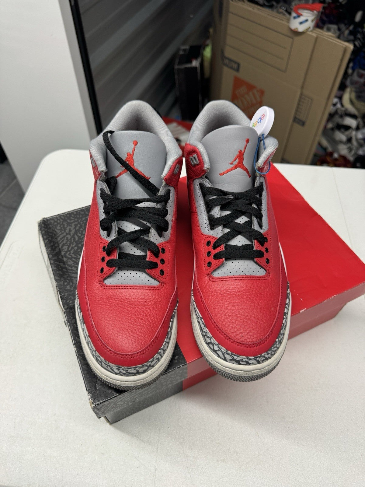Jordan Air Jordan 3 Retro SE Unite Fire Red Sneakers Size 12 CK5692-600