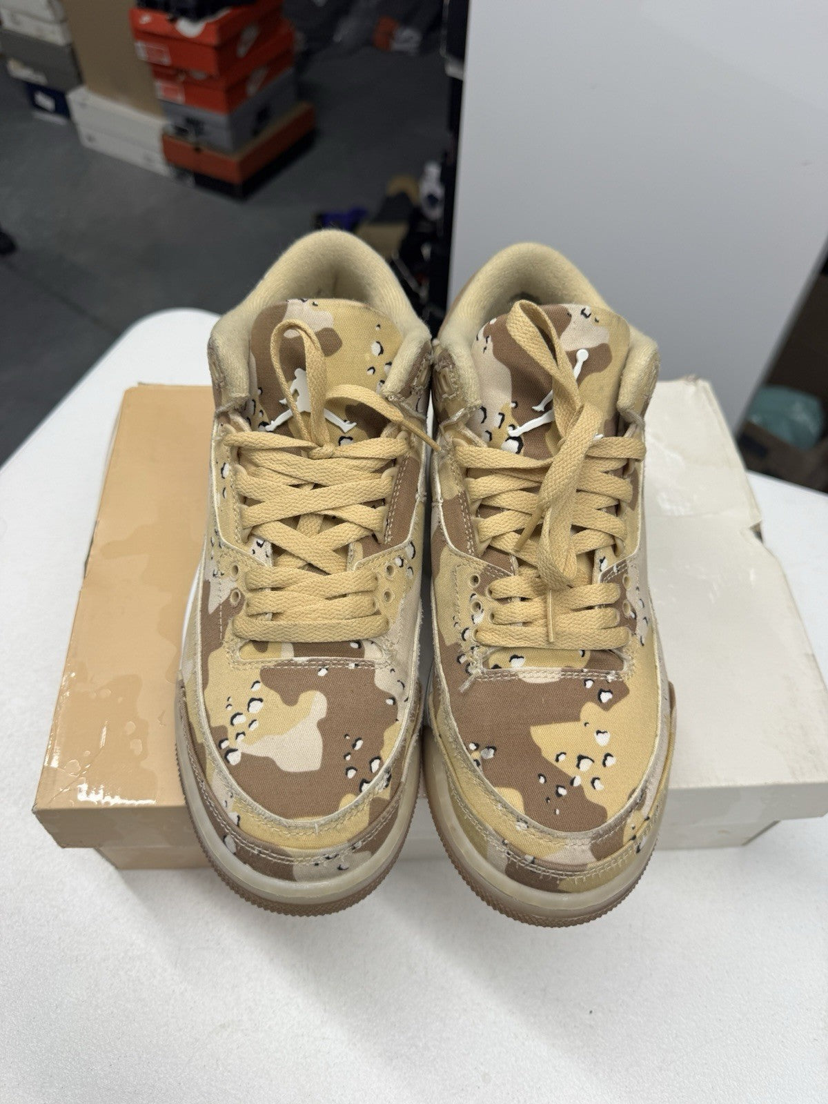 Jordan WNBA x Air Jordan 3 Retro Desert Camo Beige Brown SIZE 9.5M