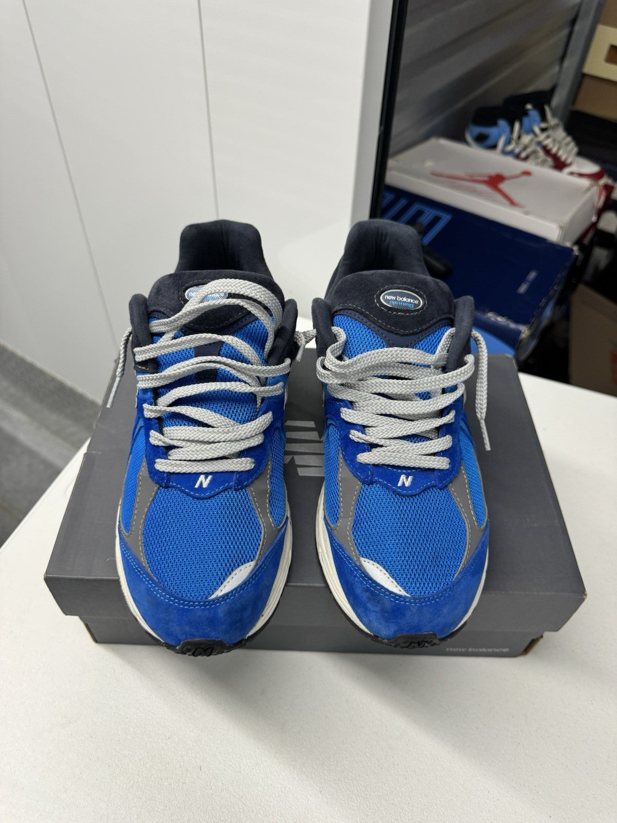 New Balance 2002R Men's Running Shoes Blue/Grey, Size 11
