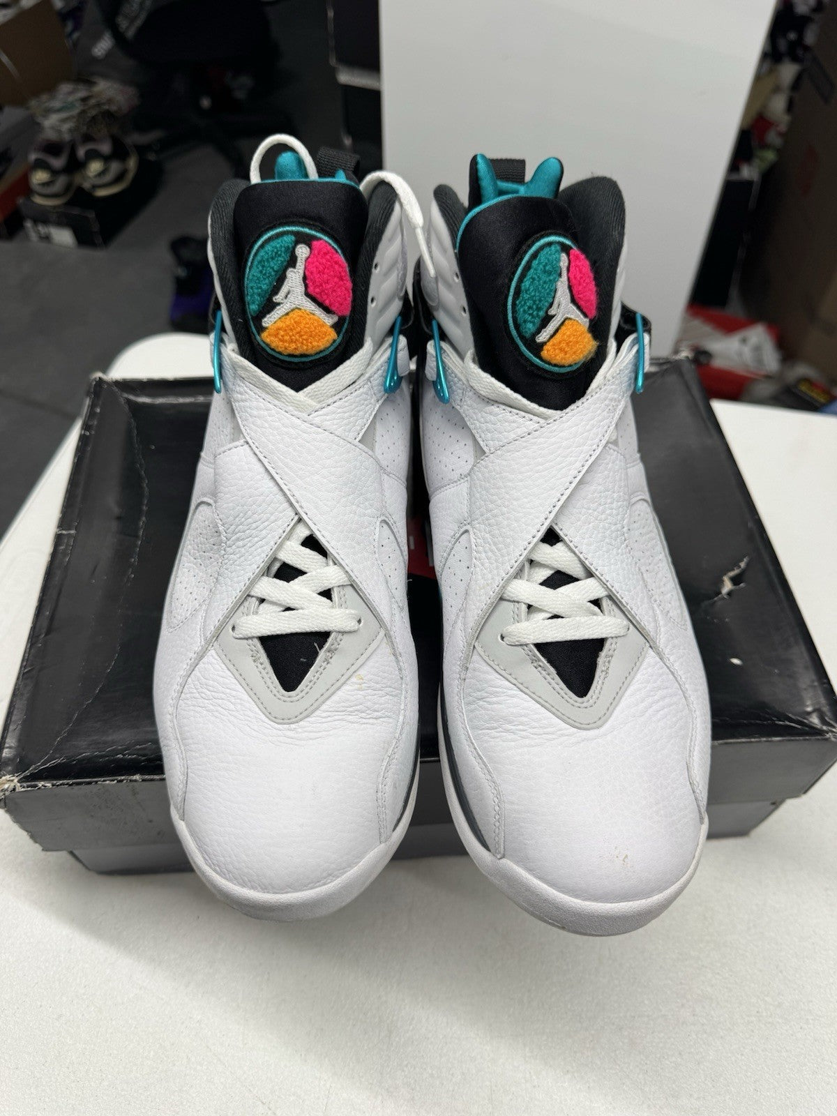 Jordan Air Jordan 8 Retro South Beach Sneakers SIZE 11