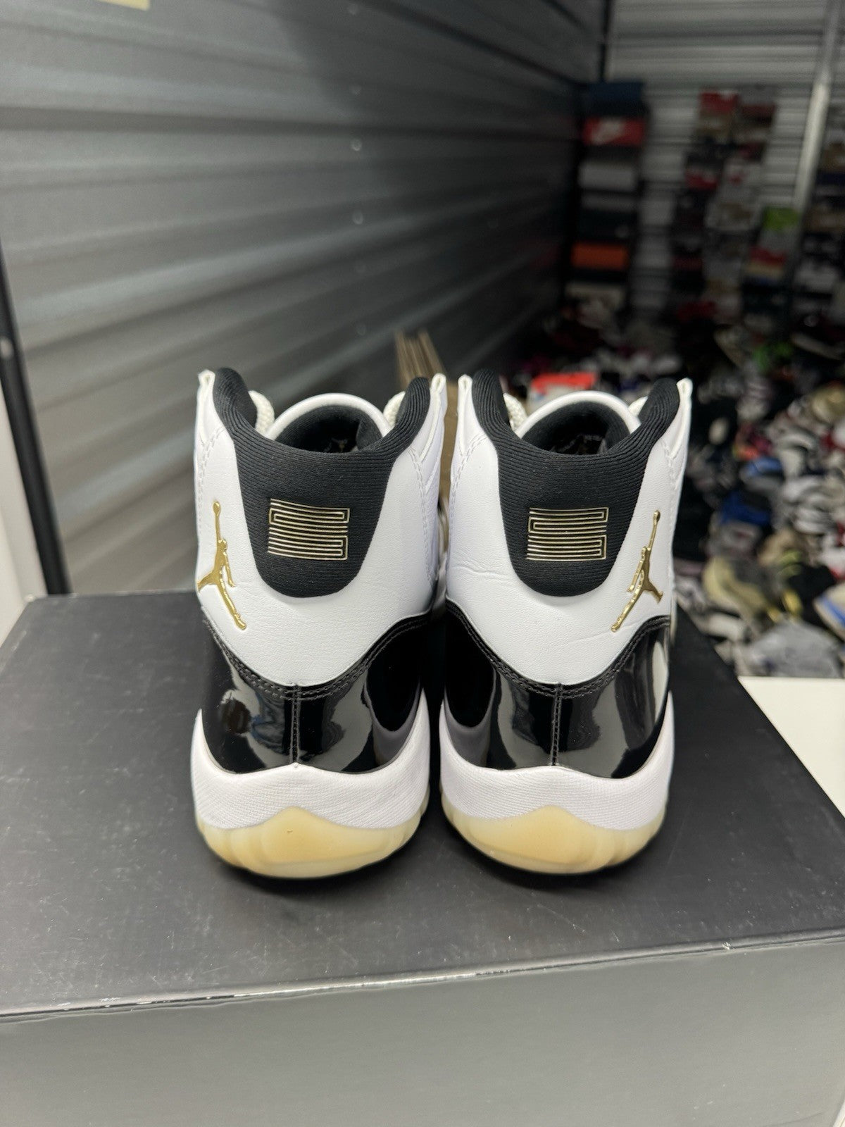 Jordan Air Jordan 11 Retro Gratitude White/Black/Metallic Gold SZ11