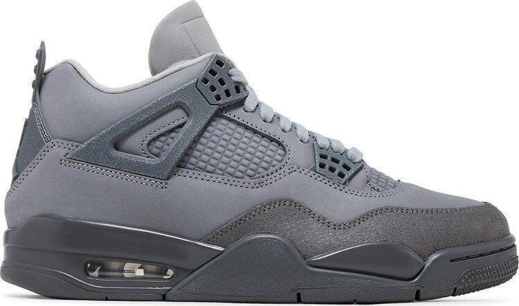 Jordan Air Jordan 4 Retro SE Wet Cement Gray Suede FQ7928-001 SIZE 10.5