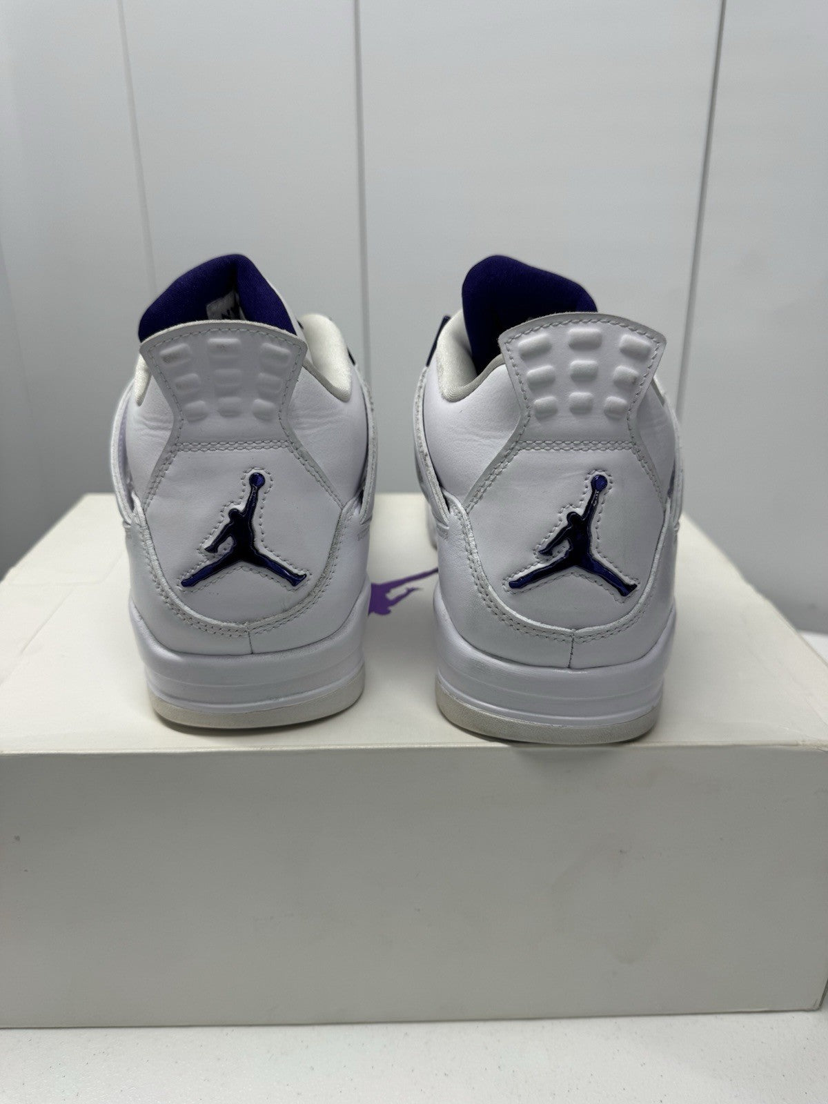 Jordan Air Jordan 4 Men's Sneakers US Size 9.5 Purple Metallic IB1519-200