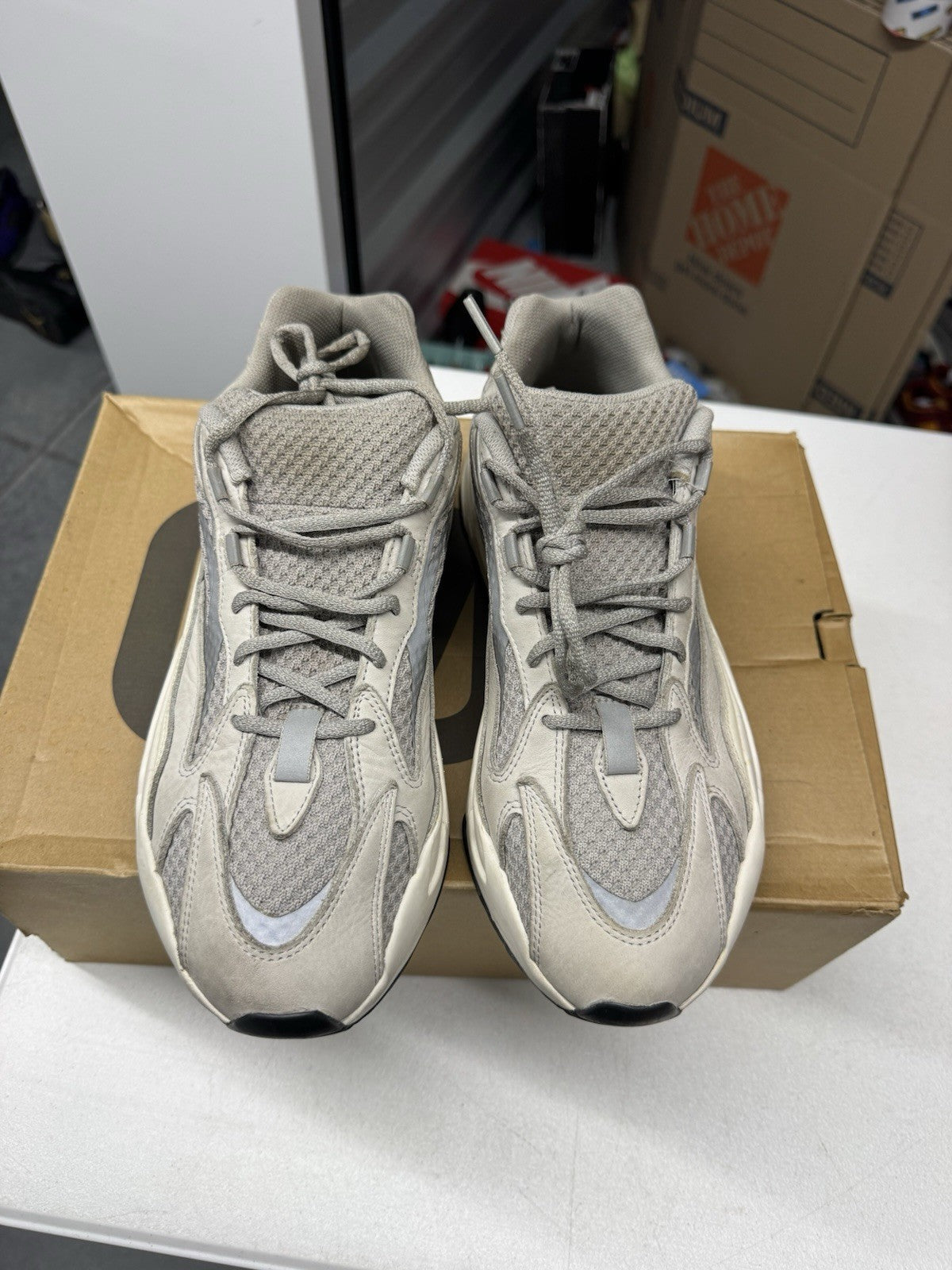 adidas Yeezy Boost 700 V2 Static Gray Men's Sneakers Size 12.5