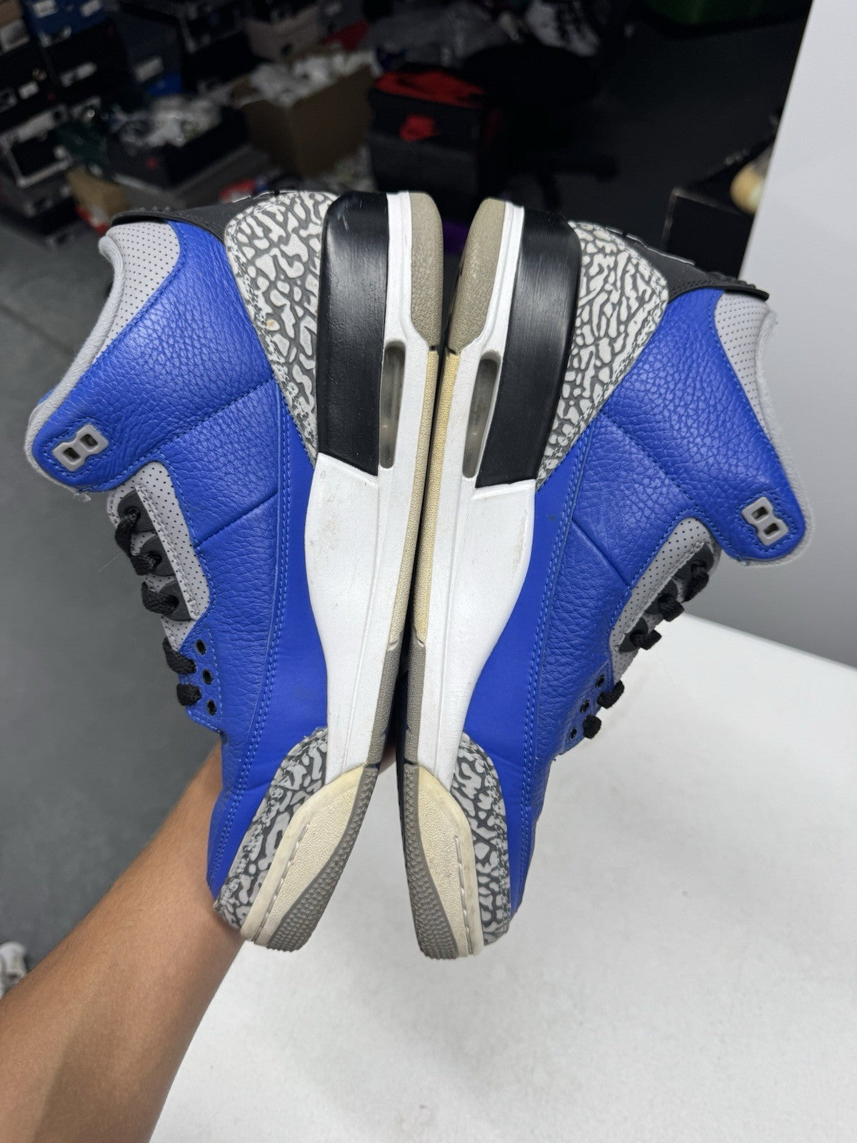 Jordan Air Jordan 3 Retro Varsity Royal Men's Sneakers Size 11 CT8532-400