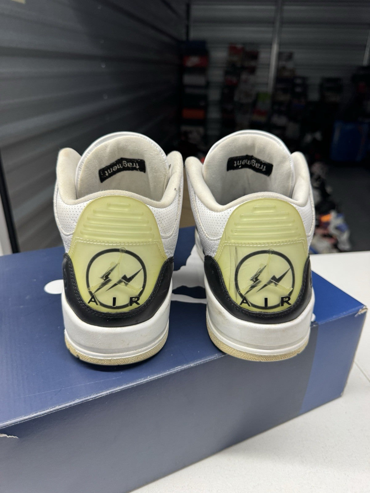 Jordan Air Jordan 3 Retro SP x Fragment White/Black Men's Size 12