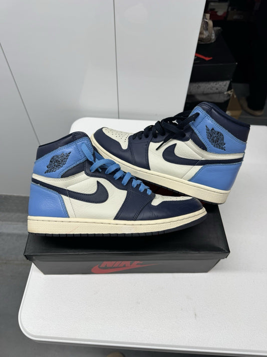 Nike Air Jordan 1 Low Obsidian UNC Men's Sneakers Size 10 CZ0790-400
