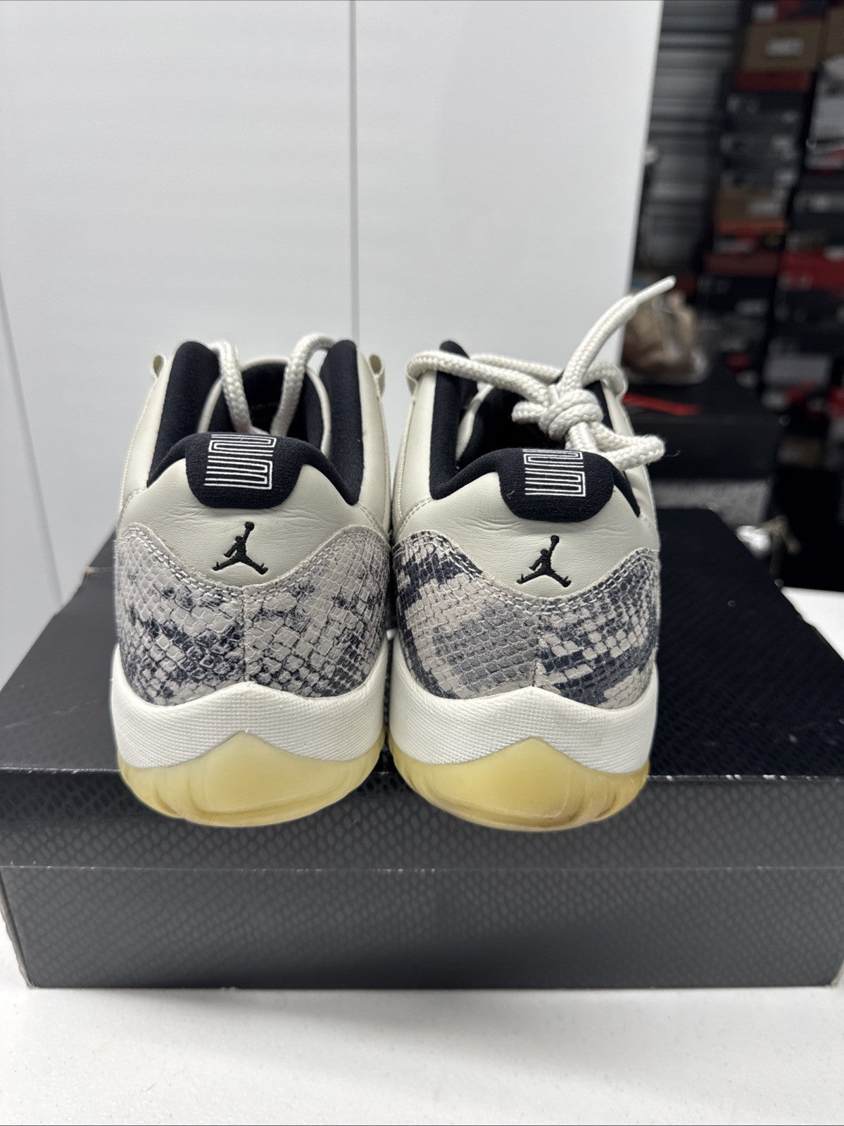 Size 11 - Air Jordan 11 Retro Low Light Bone Snakeskin