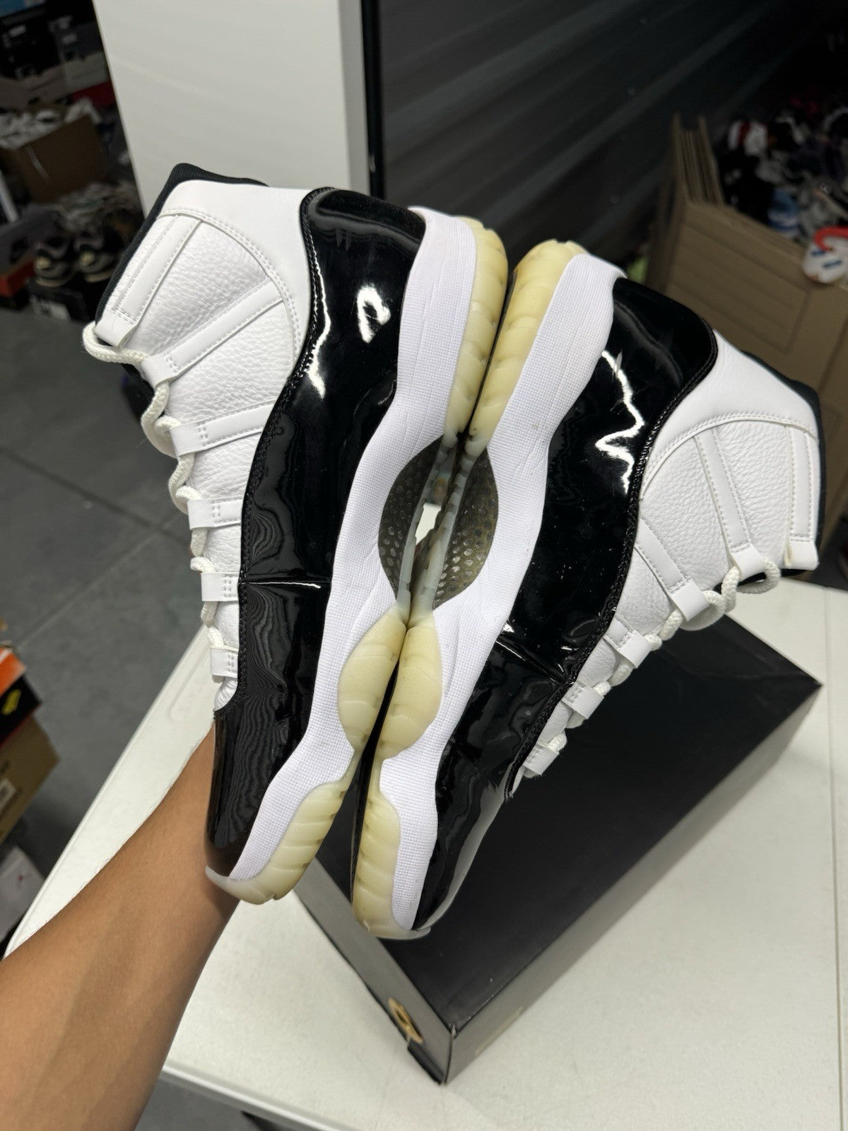 Jordan Air Jordan 11 Retro Gratitude White/Black/Metallic Gold 2023 SZ13
