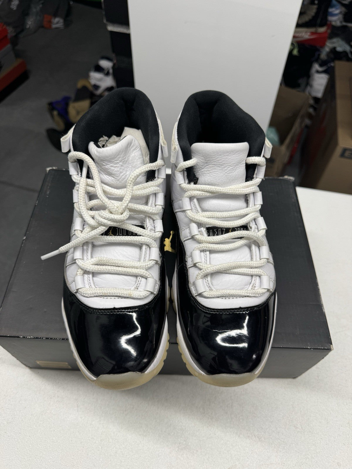 Jordan Air Jordan 11 Retro Mid Gratitude DMP White/Black, CT8012-170 SIZE 8.5