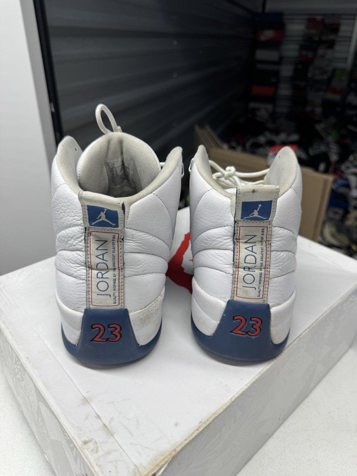 Jordan Air Jordan 12 Retro French Blue 2025 White/Blue Men's Size 12 CT8013-114